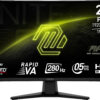 MSI MAG 274CXF computer monitor 68.6 cm (27") 1920 x 1080 pixels Full HD Black