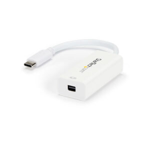 39259173_5265075638.jpg StarTech.com USB-C to Mini DisplayPort Adapter - 4K 60Hz - White - USB 3.1 Type-C to Mini DP Adapter - Upgraded Version is CDP2MDPEC