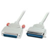 Lindy 2m Bi-Directional PC Parallel Printer Cable (25DM/36CM)