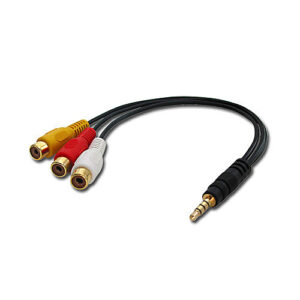 3995991_6014992260.jpg Lindy AV Adapter Cable - Stereo and Composite Video
