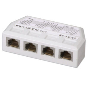 3996038_3186499425.jpg Lindy RJ45 Line Splitter 1:4 Phone