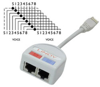 3996042-3429.jpg Lindy UTP Y Adapter networking cable Grey