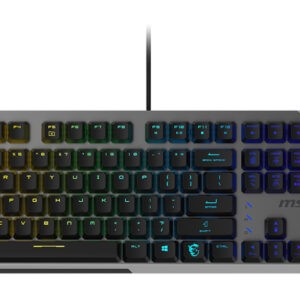 MSI STRIKE 600 SILENT UK keyboard Gaming USB QWERTY UK International Black