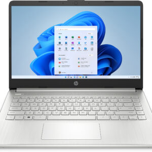 HP 14s-fq1013na AMD Ryzen™ 5 5500U Laptop 35.6 cm (14") Full HD 4 GB DDR4-SDRAM 512 GB SSD Wi-Fi 5 (802.11ac) Windows 11 Home Silver