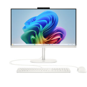 4099dc6713dbef0ec15a0505b12b124f26ed4a92.jpg HP OmniStudio All-in-One Desktop Next Gen AI 24-cw0003na PC Copilot+ PC AMD Ryzen™ AI 5 60.5 cm (23.8") 1920 x 1080 pixels 16 GB DDR5-SDRAM 512 GB SSD Windows 11 Home Wi-Fi 6 (802.11ax) White