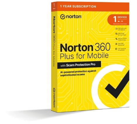421edcb916447801ea2e42549036e1da4c0ac4eb.jpg Norton 360 Plus for Mobile - 1 User / 1 Device / 12 Months Antivirus security Commercial 1 license(s) 1 year(s)