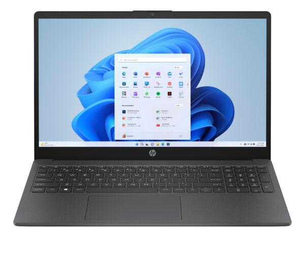 HP 15-fc0078na AMD Athlon Silver 7120U Laptop 39.6 cm (15.6") Full HD 8 GB LPDDR5-SDRAM 128 GB SSD Wi-Fi 6 (802.11ax) Windows 11 Home Grey