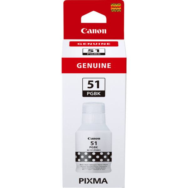 Canon GI-51PGBK, Ink Bottle, Black Canon GI-51PGBK, Ink Bottle, Black
