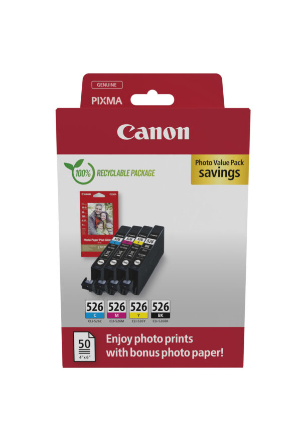 Canon 4540B019 ink cartridge 4 pc(s) Original Black, Cyan, Magenta,