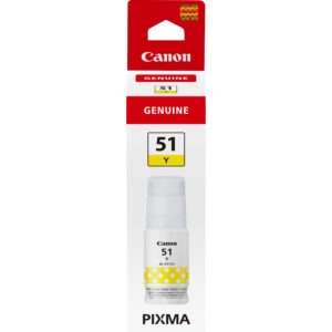 Canon GI-51Y, Ink Bottle, Yellow Canon GI-51Y, Ink Bottle, Yellow
