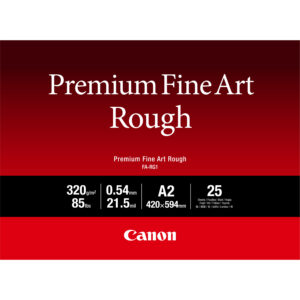 Canon FA-RG1 Premium Fine Art Rough Paper, A2, 25 sheets Canon FA-RG1 Premium Fine Art Rough Paper, A2, 25 sheets