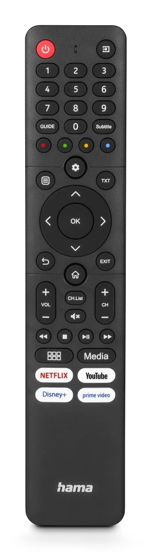 45fb091180e0b71fdb56ad41883fa99872a0448b.jpg Hama 00221067 remote control IR Wireless TV Press buttons