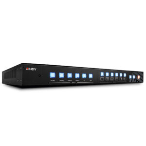 47626381_0301839441.jpg Lindy 6 Port Multi AV to HDMI 2.0 18G Processor Switch