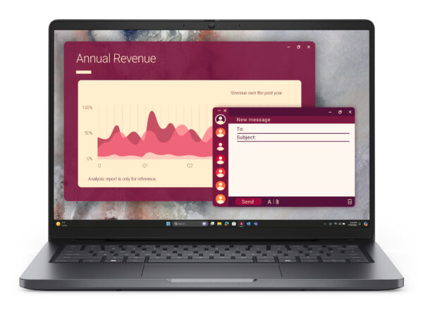 DELL Pro 14 PC14250 Intel Core Ultra 5 225U Laptop 35.6 cm (14") Full HD+ 8 GB DDR5-SDRAM 512 GB SSD Wi-Fi 6E (802.11ax) Windows 11 Pro UK English Black