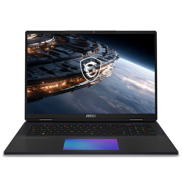 MSI Titan 18 HX A2WJ-1072UK Intel Core Ultra 9 290HX Plus Laptop 45.7 cm (18") UHD+ 64 GB DDR5-SDRAM 4 TB SSD NVIDIA GeForce RTX 5090 Wi-Fi 7 (802.11be) Windows 11 Home Black