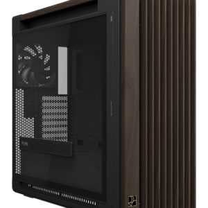 ASUS ProArt PA602 Wood Edition Modern Black - Tempered Glass Panel Midi Tower Black, Wood