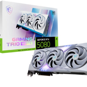 4b3ca0cd9bd1995dd9ff8598e8f10150e538c42a.jpg MSI GAMING GEFORCE RTX 5080 16G TRIO OC WHITE graphics card NVIDIA 16 GB GDDR7