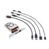 HP Integrated Remote System Controller interface cards/adapter Mini DisplayPort, USB 3.2 Gen 1 (3.1 Gen 1), RJ-45