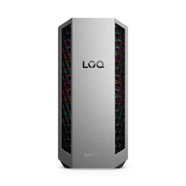 Lenovo LOQ Tower 26ADR10 AMD Ryzen™ 7 8745HX 16 GB DDR5-SDRAM 1 TB SSD NVIDIA® GeForce RTX™ 5050 Windows 11 Home PC Grey, Black