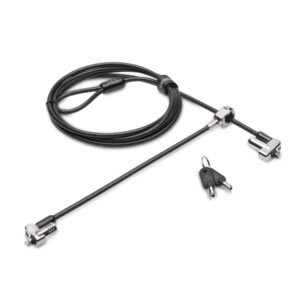 553659c04d8ce529d990c39a7f392fcce3896db4.jpg Kensington N17 Çift Başlı Anahtarlı Laptop Kilidi - LK için