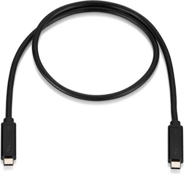 HP 3XB94AA Thunderbolt cable 0.7 m Black