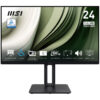MSI Pro MP245PG 24 Inch Monitor, FHD (1920 x 1080), 100Hz, IPS, 1ms, 1x HDMI 1.4b, 1x DP 1.2a output, 1x D-Sub(VGA), Built-in Speakers, Anti-Glare, Anti-Flicker, Less Blue light, TÜV Certified, VES...