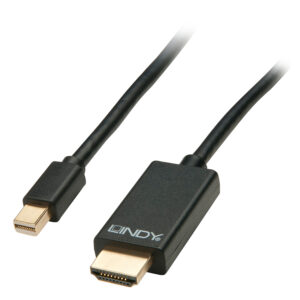 57965260_4445779567.jpg Lindy Mini DisplayPort/HDMI adapter cable 5m (active)