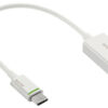 Kensington 63370001 USB cable USB 3.2 Gen 1 (3.1 Gen 1) 0.15 m USB A USB C White