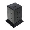 Lindy 73061 power extension 1.5 m 8 AC outlet(s) Indoor Black