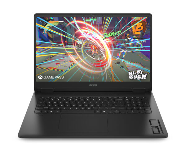 OMEN by HP OMEN 17-db0013na AMD Ryzen™ 5 8645HS Laptop 43.9 cm (17.3") Full HD 16 GB DDR5-SDRAM 1 TB SSD NVIDIA GeForce RTX 4050 Wi-Fi 6E (802.11ax) Windows 11 Home Black