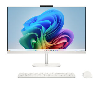 5e9b691852114428da61bade1d8c87c13e1beefd.jpg HP OmniStudio All-in-One Desktop Next Gen AI 27-cy0002na PC Copilot+ PC Intel Core Ultra 7 68.6 cm (27") 2560 x 1440 pixels 16 GB DDR5-SDRAM 1 TB SSD Windows 11 Home Wi-Fi 7 (802.11be) White