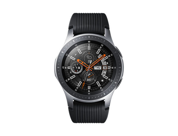 Samsung Galaxy Watch 3.3 cm (1.3") OLED 46 mm Digital 360 x 360 pixels Touchscreen Silver Wi-Fi GPS (satellite)
