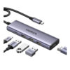 Ugreen 15597 interface hub USB Type-C 5000 Mbit/s Grey