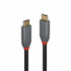 Lindy 2m USB 3.2 Type C Cable, 5A PD, Anthra Line