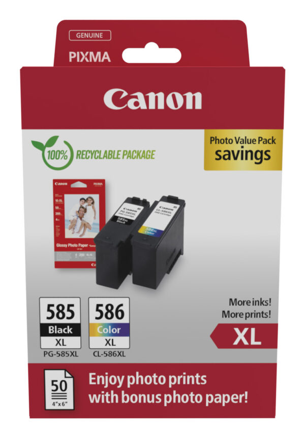 Canon PG-585XL/CL-586 PVP ink cartridge 2 pc(s) Original High (XL)