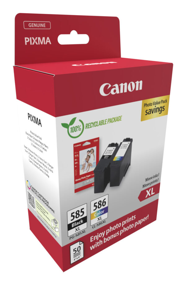 Canon PG-585XL/CL-586 PVP ink cartridge 2 pc(s) Original High (XL)