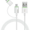 Leitz Complete Lightning and Micro USB Adapter to USB Cable, 1m