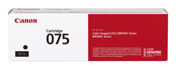 Canon 075 toner cartridge 1 pc(s) Original Black Canon 075 toner cartridge 1 pc(s) Original Black