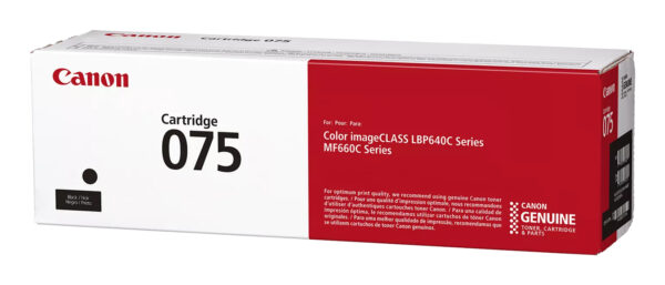 Canon 075 toner cartridge 1 pc(s) Original Black Canon 075 toner cartridge 1 pc(s) Original Black