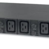 APC Basic Rack PDU AP7526 power distribution unit (PDU) 6 AC outlet(s) 1U Black