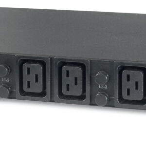 APC Basic Rack PDU AP7526 power distribution unit (PDU) 6 AC outlet(s) 1U Black