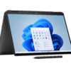 HP Spectre x360 14-eu0004na Intel Core Ultra 7 155H Hybrid (2-in-1) 35.6 cm (14") Touchscreen 3K 16 GB LPDDR5x-SDRAM 1 TB SSD Wi-Fi 7 (802.11be) Windows 11 Home AI PC Black