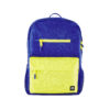 HP Campus Blue Backpack 15.6" Blue, Yellow