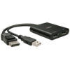 Lindy 2 Port DisplayPort 1.2 MST Hub