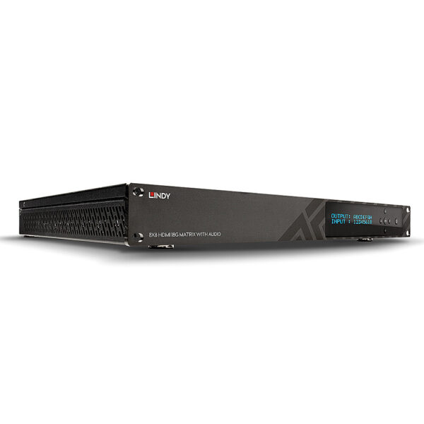 Lindy 8x8 HDMI 2.0 18G Matrix Switch Pro