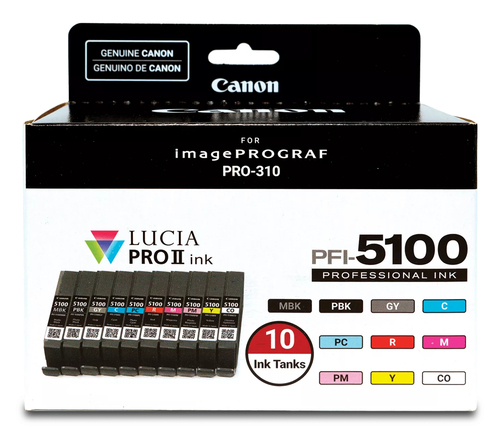 Canon PFI-5100 Multipack ink cartridge 10 pc(s) Original Standard