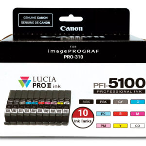 Canon PFI-5100 Multipack ink cartridge 10 pc(s) Original Standard Canon PFI-5100 Multipack ink cartridge 10 pc(s) Original Standard