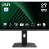 MSI PRO MP275PG 27 Inch Monitor, FHD (1920 x 1080), 100Hz, IPS, 1ms, 1x HDMI 1.4b, 1x DP 1.2a output, 1x D-Sub(VGA), Built-in Speakers, Anti-Glare, Anti-Flicker, Less Blue light, TÜV Certified, VES...