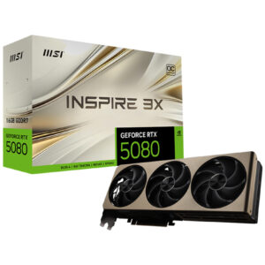 6e7662437162f5e96a03c105f2c9c4b86b82b7a5.jpg MSI GEFORCE RTX 5080 16G INSPIRE 3X OC graphics card NVIDIA 16 GB GDDR7