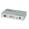 Lindy 300m Fibre Optic DVI-D Single Link, RS232 Extender
